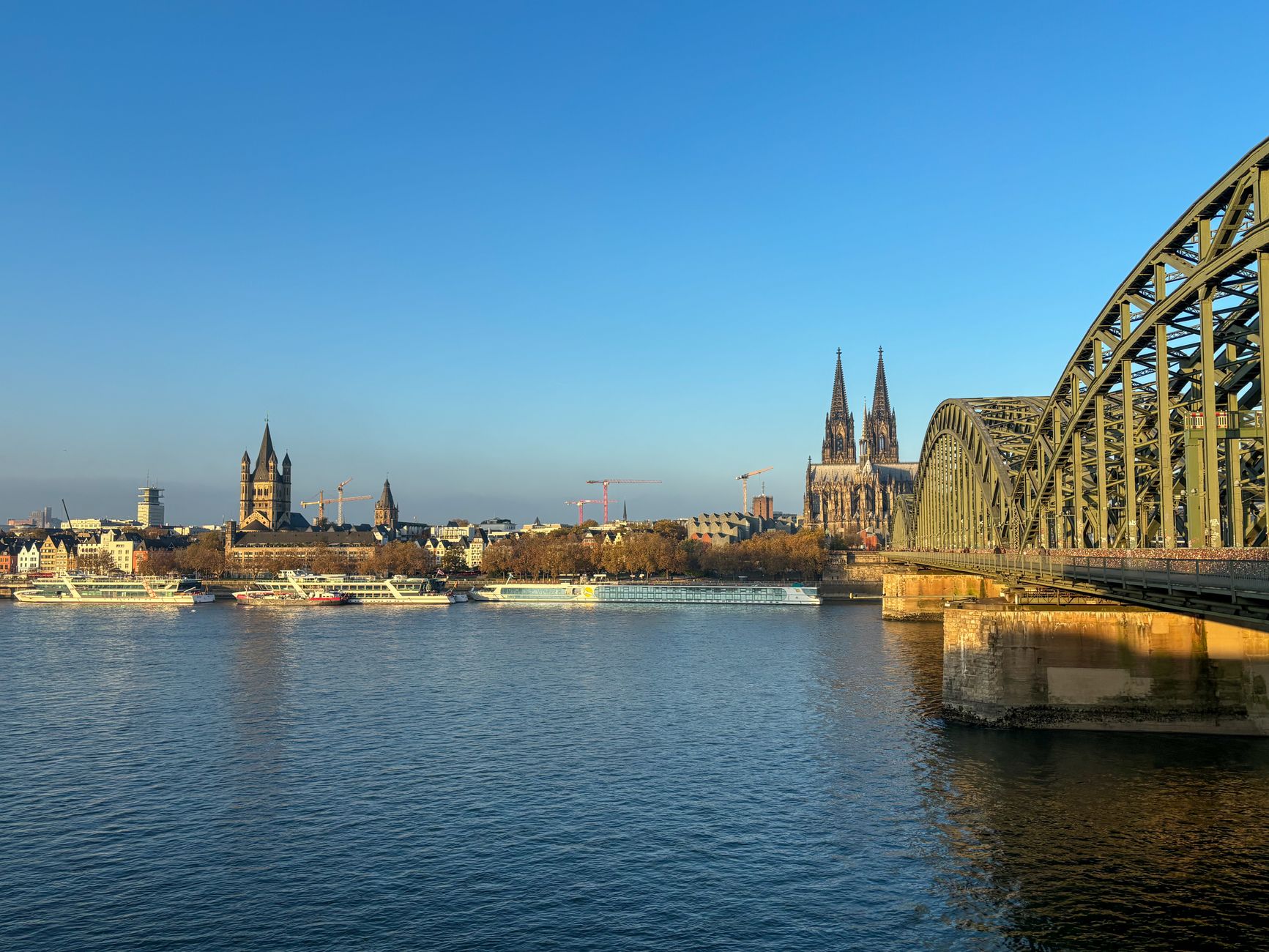 Viking river cruise Longship sailing through European scenic valley