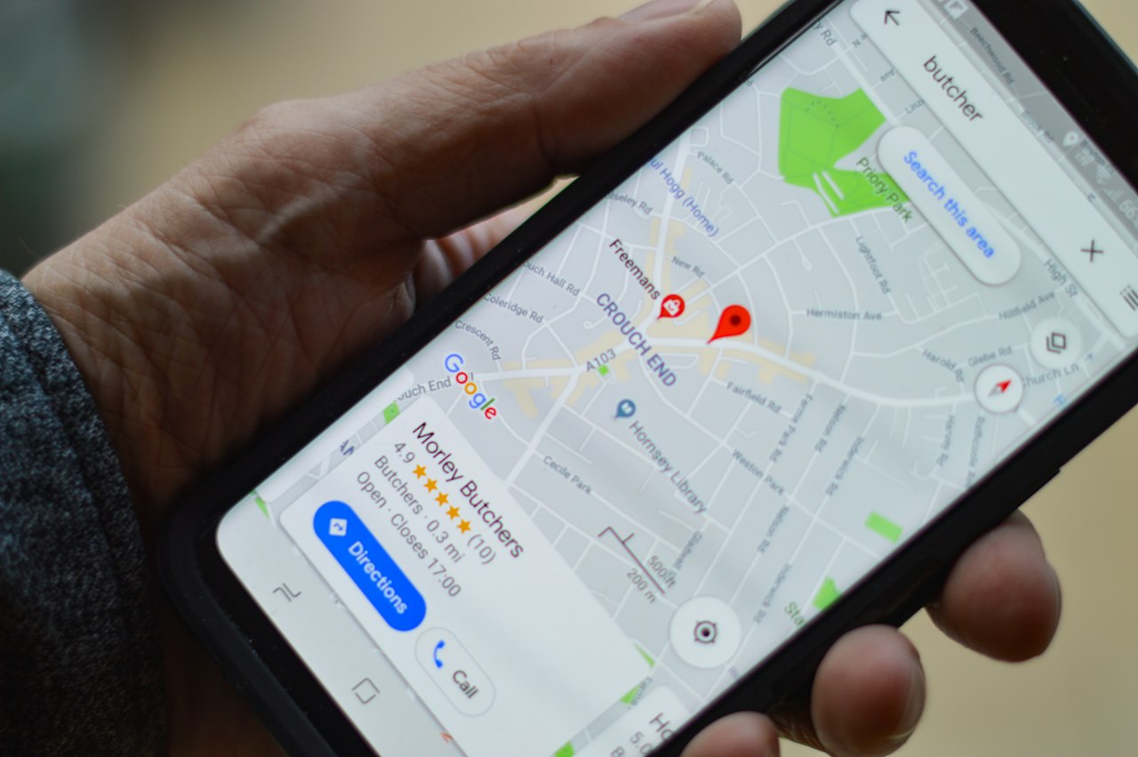 Travel agency Google Business Profile local SEO optimization on smartphone