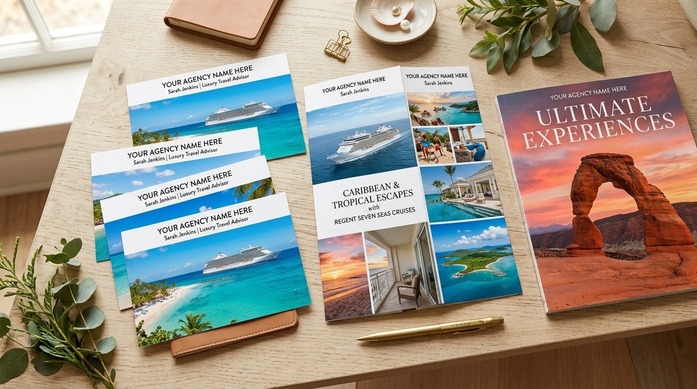 Custom Direct Mail Collateral: Personalized Postcards, Six-Panel Mailers, and Luxury Magazines